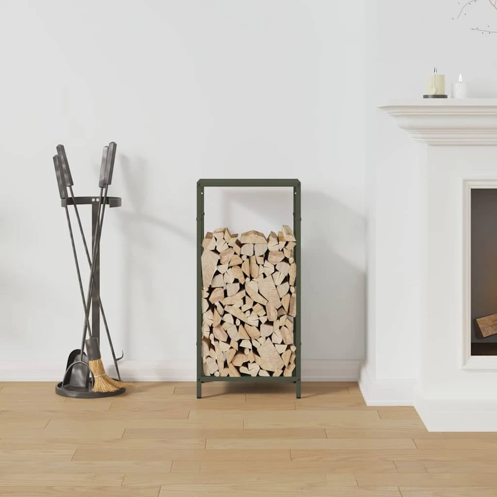 Malkų lentyna Olive Žalias 34x25x70 cm Šaltai valcuotas plienas