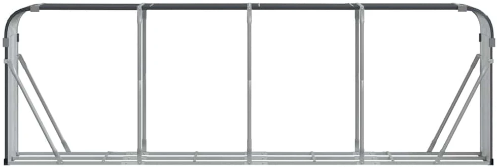 Malkų stovas, antracito, 300x45x100cm, galvanizuotas plienas