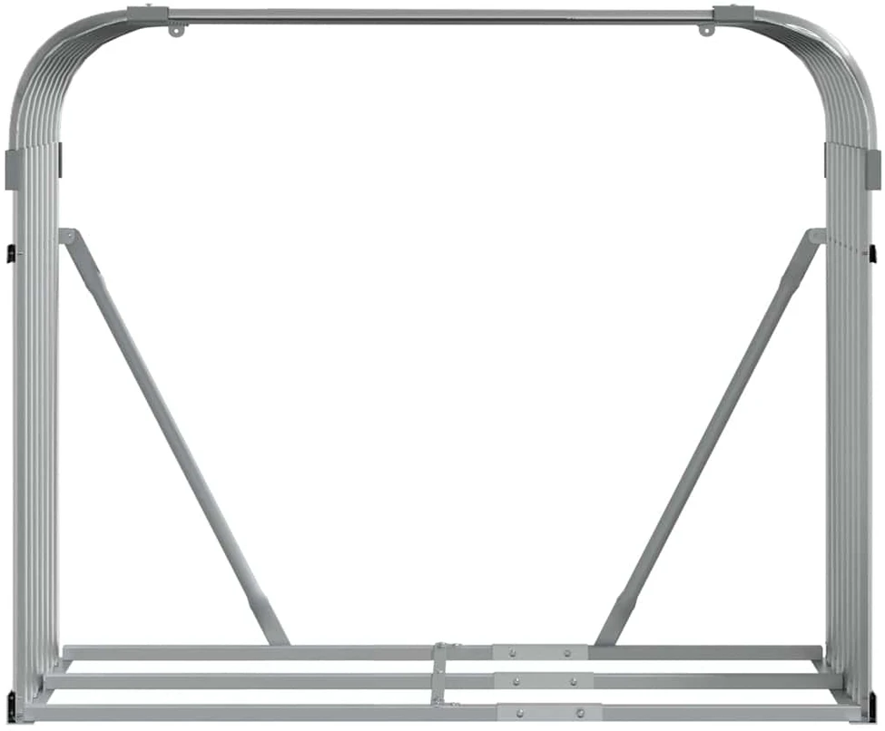 Malkų stovas, pilkas, 120x45x100cm, galvanizuotas plienas