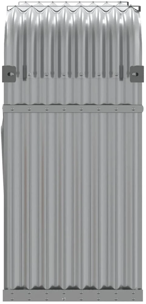 Malkų stovas, pilkas, 120x45x100cm, galvanizuotas plienas