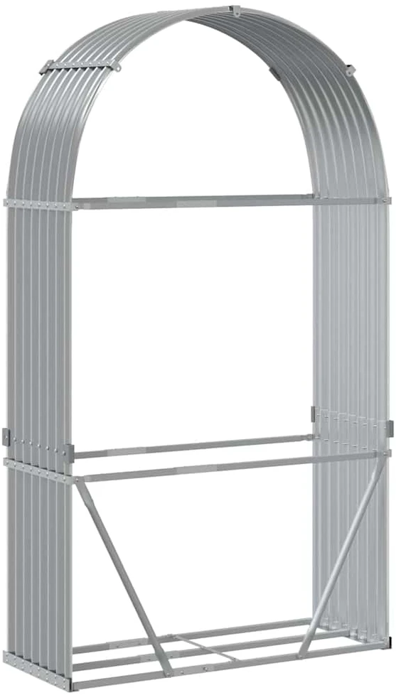 Malkų stovas, pilkas, 120x45x210cm, galvanizuotas plienas