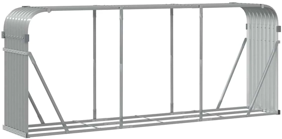 Malkų stovas, pilkas, 234x45x100cm, galvanizuotas plienas