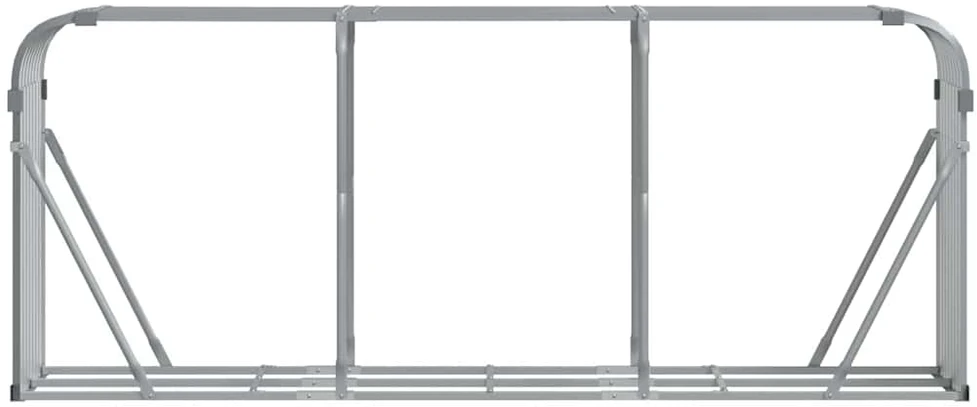 Malkų stovas, pilkas, 234x45x100cm, galvanizuotas plienas