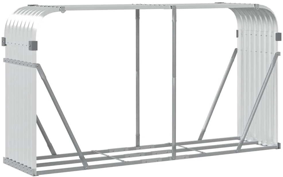 Malkų stovas, sidabrinis, 180x45x100cm, galvanizuotas plienas
