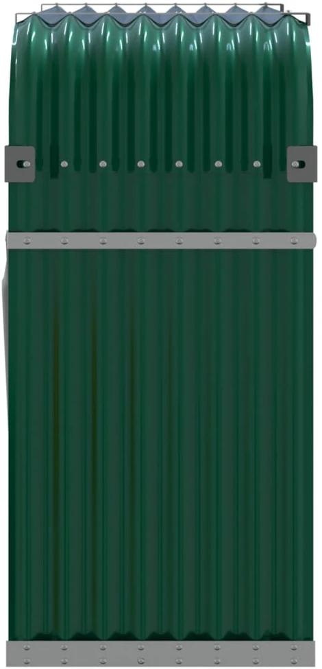 Malkų stovas, žalias, 120x45x100cm, galvanizuotas plienas
