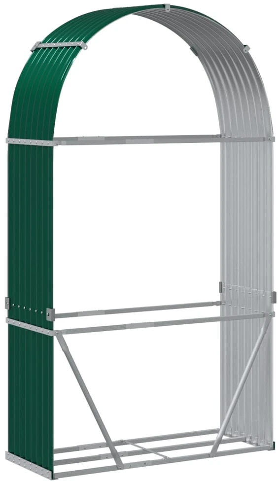 Malkų stovas, žalias, 120x45x210cm, galvanizuotas plienas