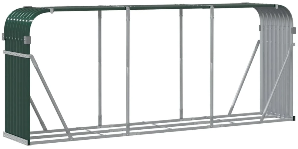 Malkų stovas, žalias, 234x45x100cm, galvanizuotas plienas