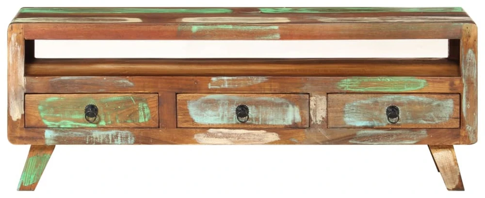 TV spintelė, įvairių spalvų, 110x30x40cm, perdirbta mediena