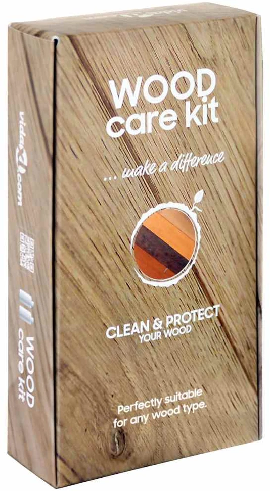 Medienos priežiūros priemonių rinkinys, CARE KIT, 2x250ml