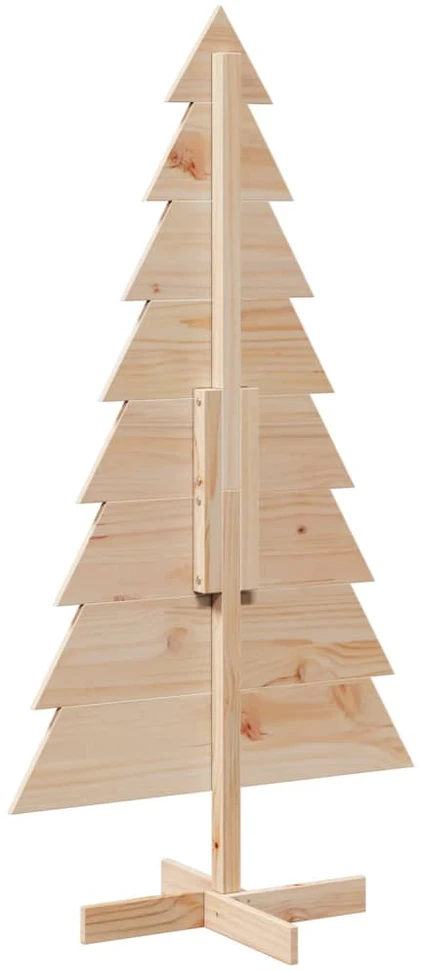 Medinė Kalėdų eglutė, 150cm, pušies medienos masyvas