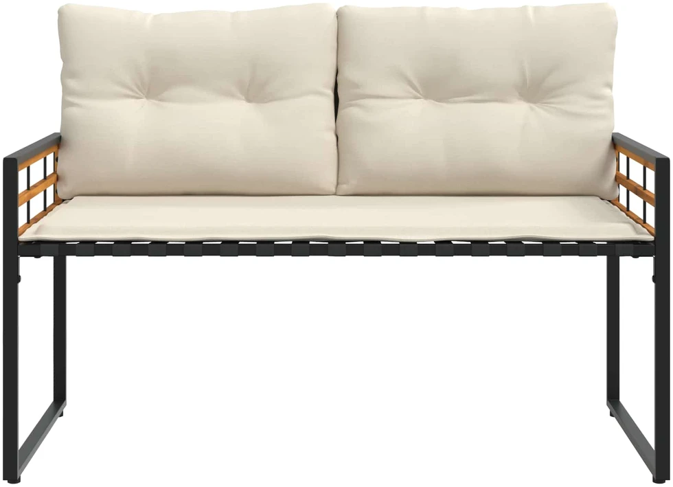 Medinis sluoksnio suolelis 114 x 55 x 77 cm Kreminė
