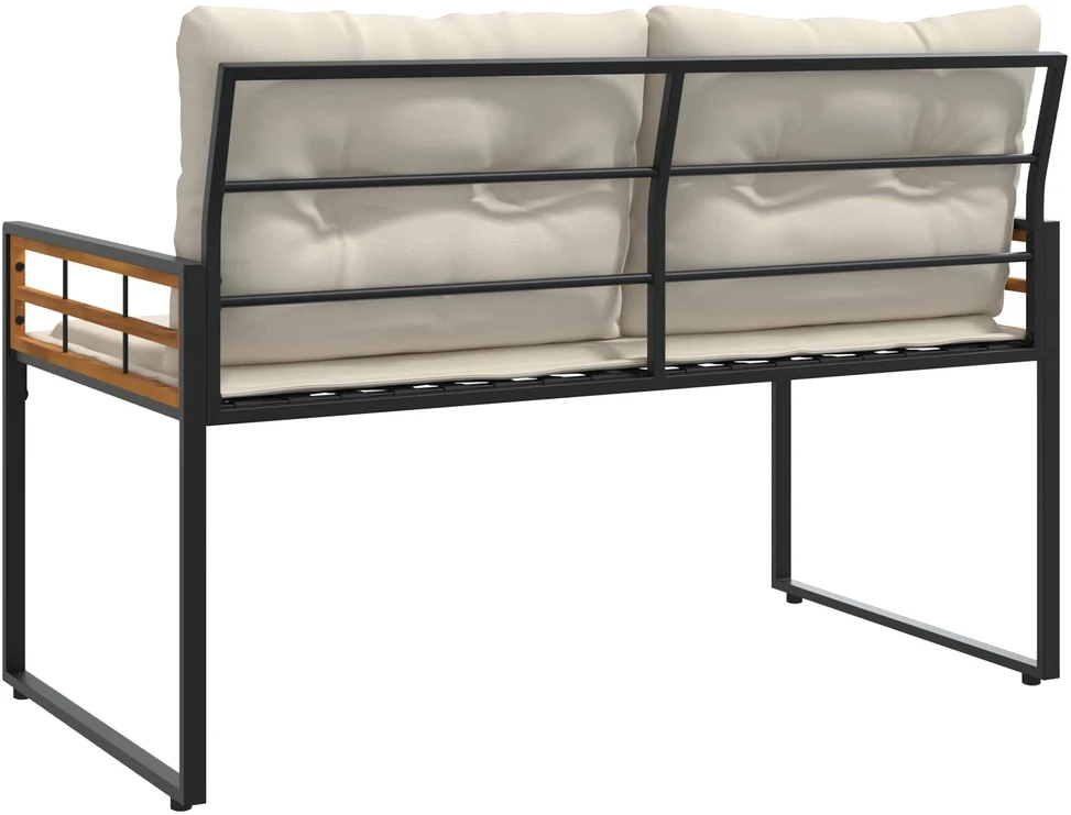 Medinis sluoksnio suolelis 114 x 55 x 77 cm Kreminė