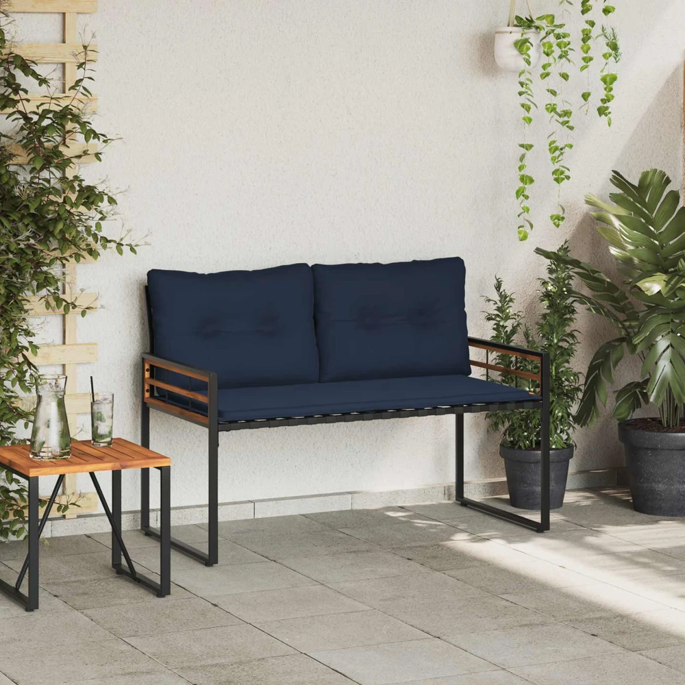 Medinis sluoksnio suolelis 114 x 55 x 77 cm Tamsiai mėlyna