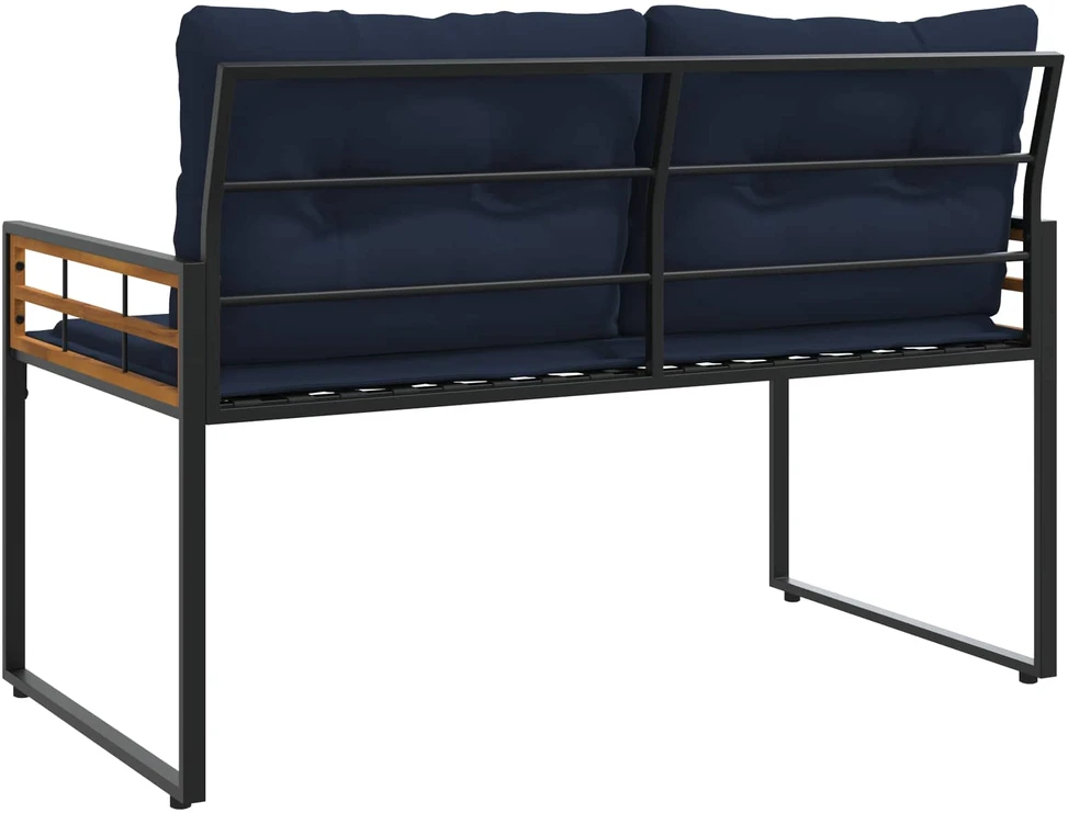 Medinis sluoksnio suolelis 114 x 55 x 77 cm Tamsiai mėlyna