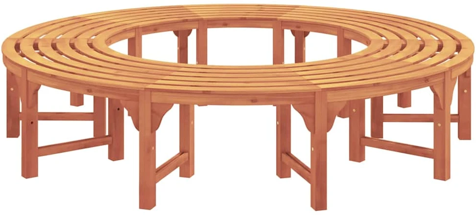 Medžio suolelis 8 -Seater 2 vnt. 160 x 80 x 45cm Natūrali
