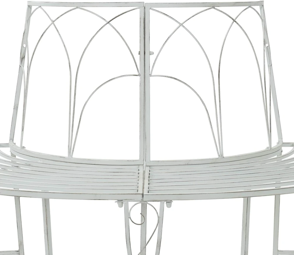 Medžio suolelis 4-Vietų skaičius 160 x 80 x 89 cm Plienas