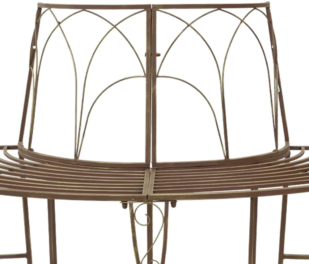 Medžio suolelis 4-Vietų skaičius 160 x 80 x 89 cm Plienas