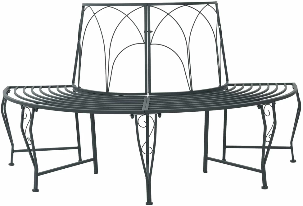 Medžio suolelis 4-Vietų skaičius 160 x 80 x 89 cm Plienas