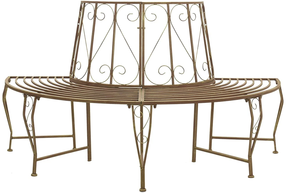 Medžio suolelis 4-Vietų skaičius 160 x 80 x 89 cm Plienas