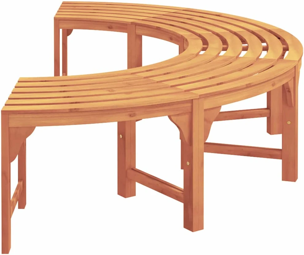 Medžio suolelis 4 -Seater 210 x 80 x 45 cm Natūrali