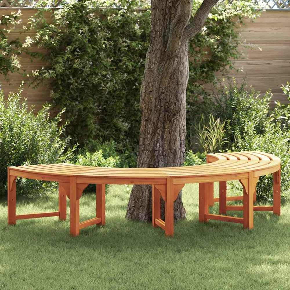 Medžio suolelis 4 -Seater 210 x 80 x 45 cm Natūrali
