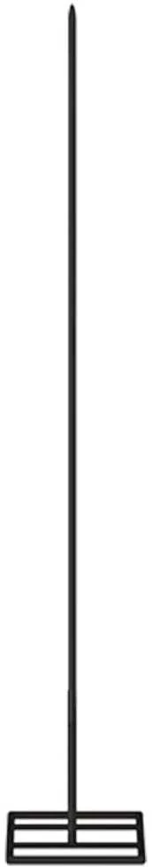 Metalinė Kalėdų eglutė, juodos spalvos, 60 cm