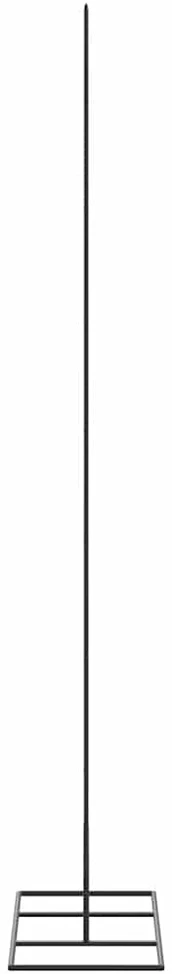 Metalinė Kalėdų eglutė, juodos spalvos, 150 cm