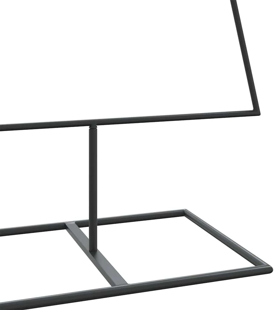 Metalinė Kalėdų eglutė, juodos spalvos, 150 cm