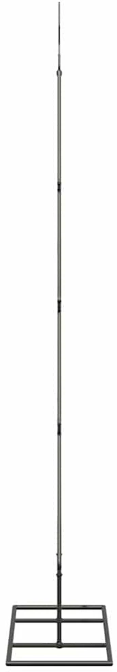 Metalinis Kalėdų medis Juoda 125 cm Plienas
