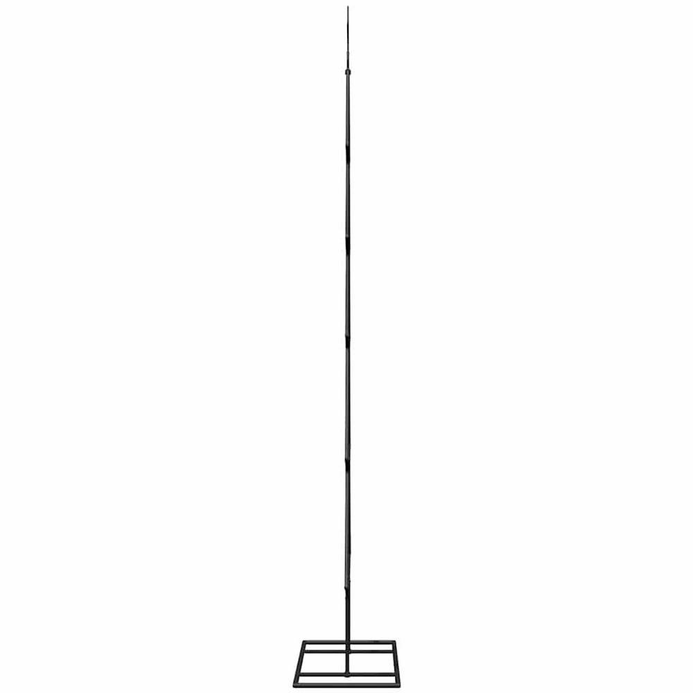 Metalinis Kalėdų medis Juoda 150 cm Plienas