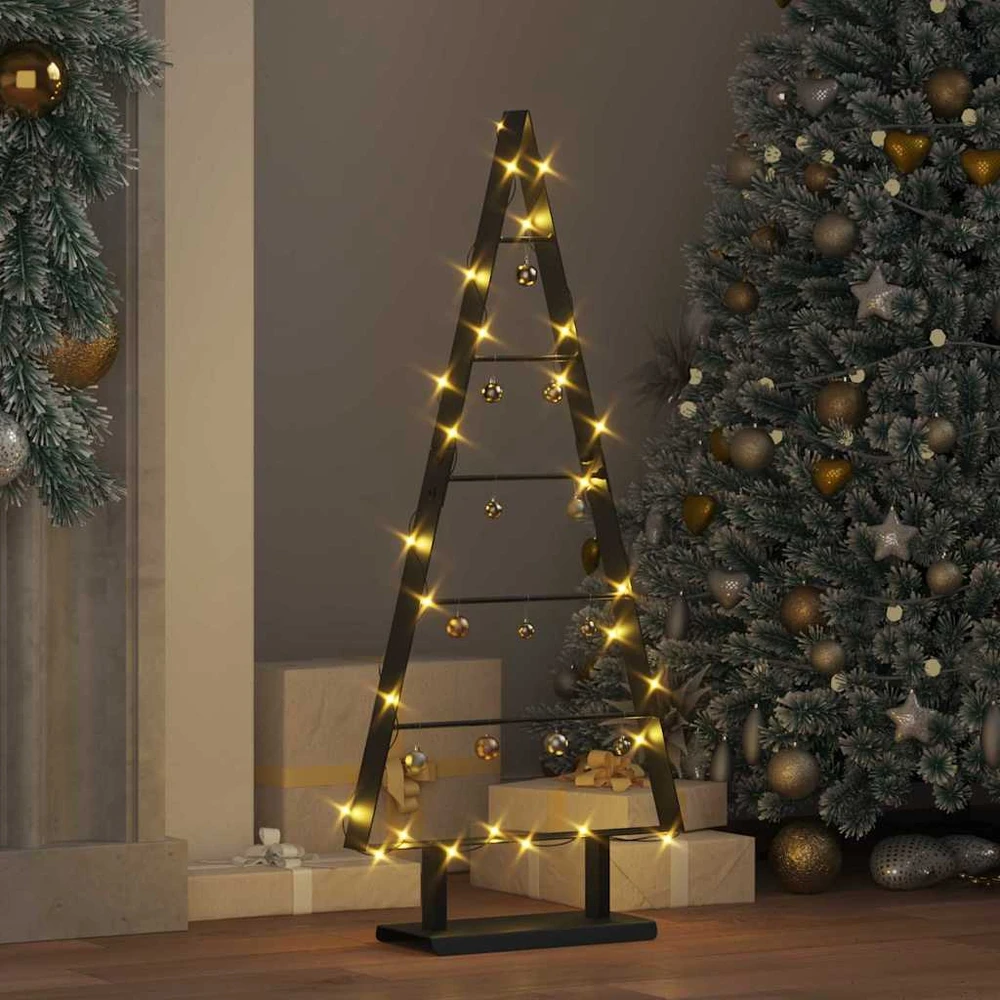 Metalinis Kalėdų medis Juoda 90 cm Plienas