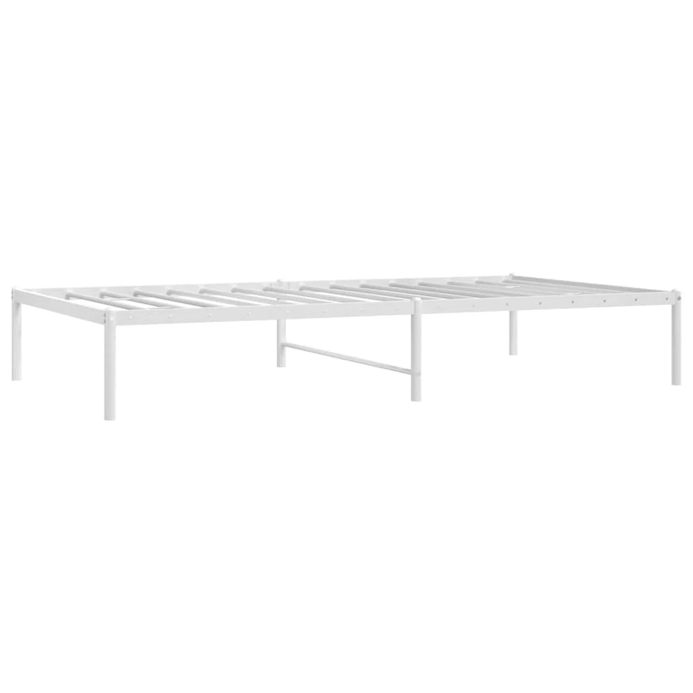 Lova Metalinis lovos rėmas, baltos spalvos, 100x190 cm