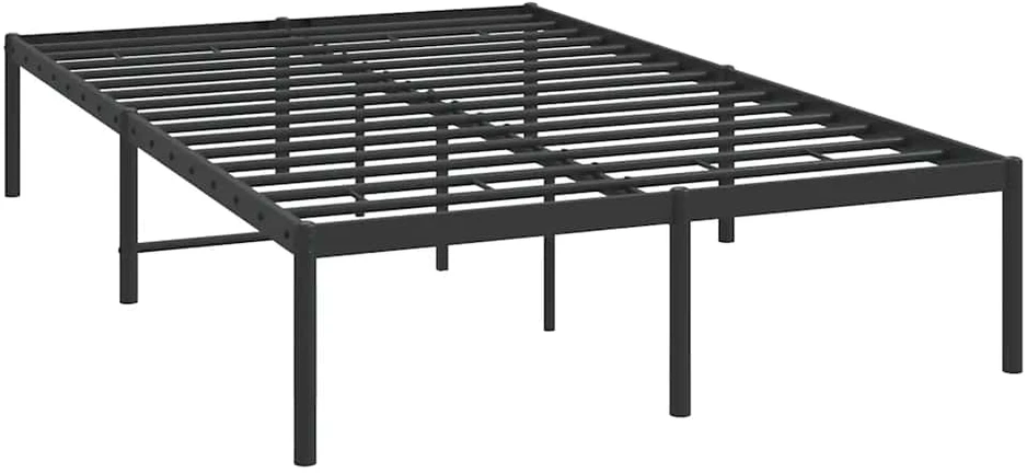 Lova Metalinis lovos rėmas, juodos spalvos, 135x190cm