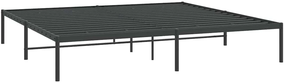 Lova Metalinis lovos rėmas, juodos spalvos, 193x203cm