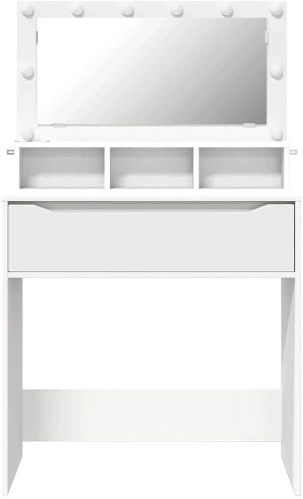 Miegamojo persirengimo stalai Balta 80 x 39,6 x 135 cm