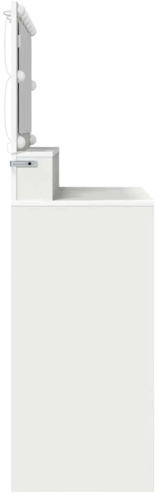 Miegamojo persirengimo stalai Balta 80 x 39,6 x 135 cm