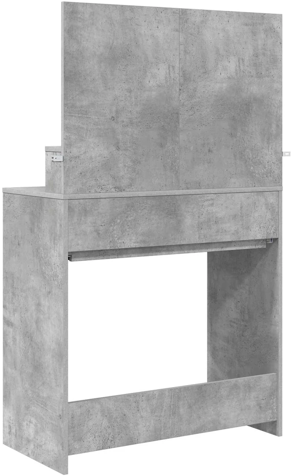 Miegamojo persirengimo stalai Betono pilka 80 x 39,6 x 135 cm