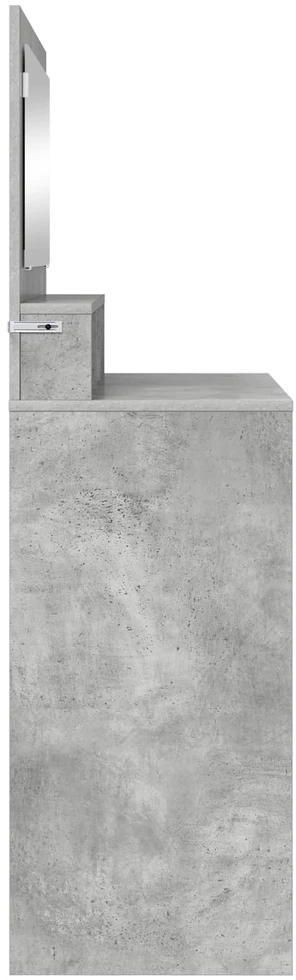 Miegamojo persirengimo stalai Betono pilka 80 x 39,6 x 135 cm