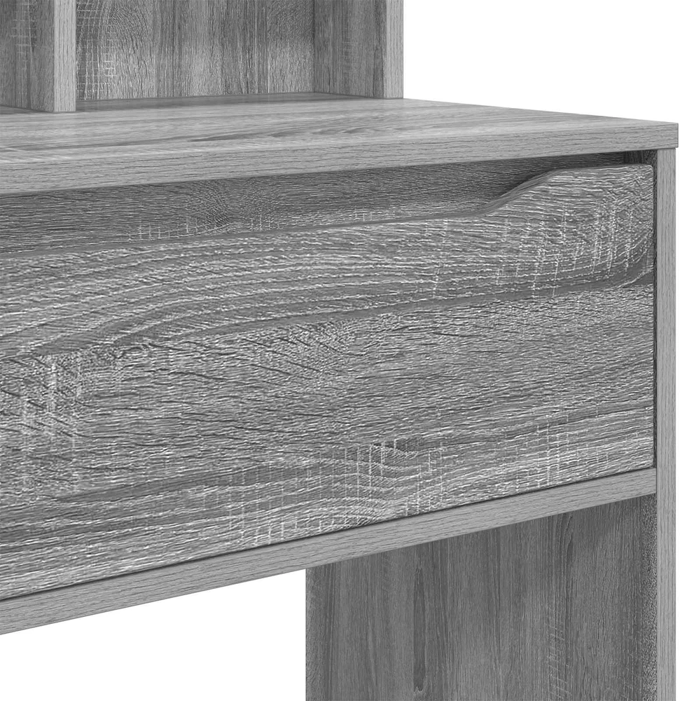 Miegamojo persirengimo stalai Pilkas Sonoma 80 x 39,6 x 135 cm