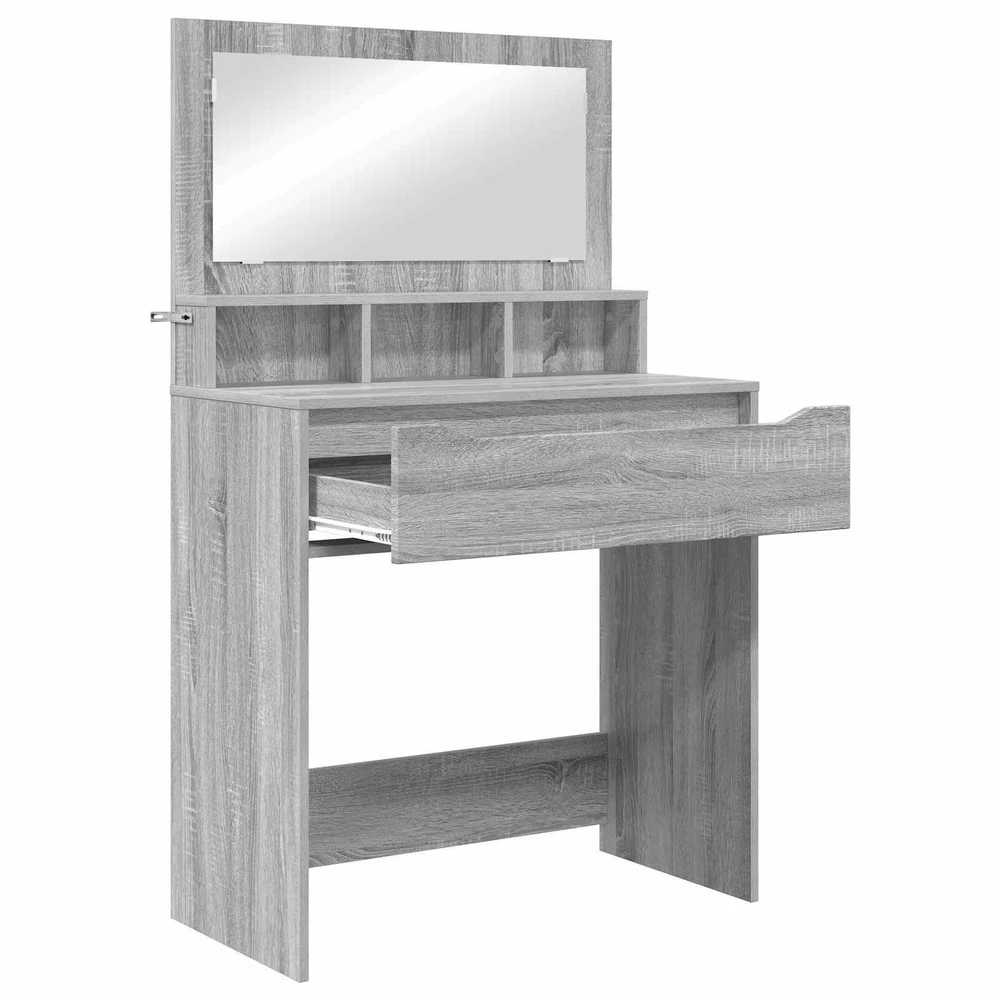 Miegamojo persirengimo stalai Pilkas Sonoma 80 x 39,6 x 135 cm