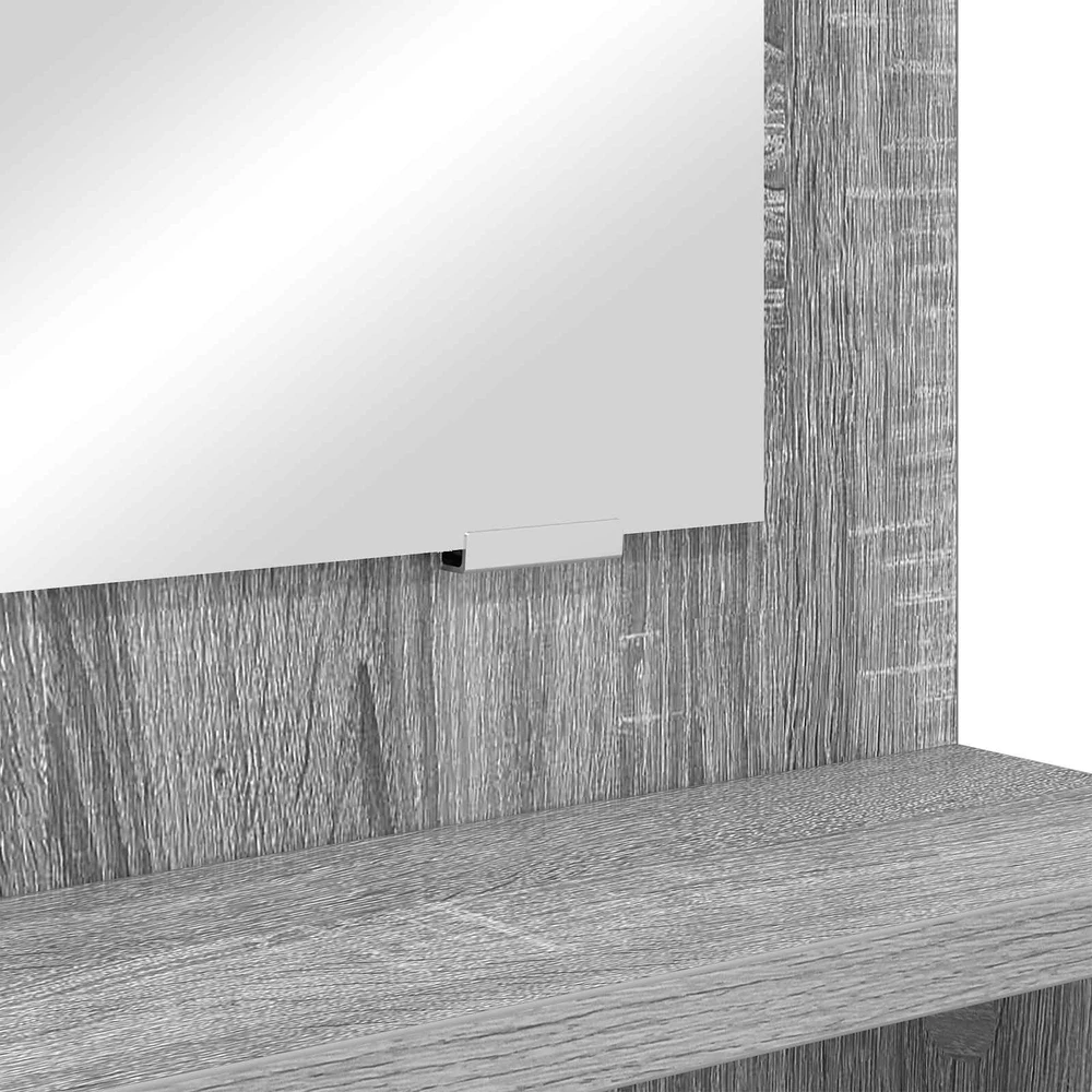 Miegamojo persirengimo stalai Pilkas Sonoma 80 x 39,6 x 135 cm