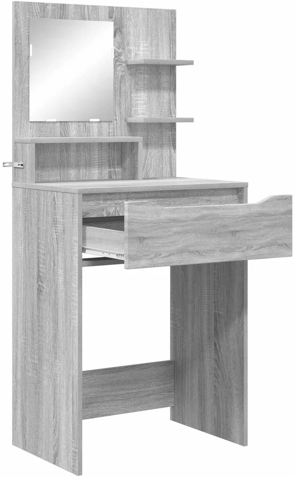 Miegamojo persirengimo stalai Pilkas Sonoma 80 x 39,6 x 135 cm