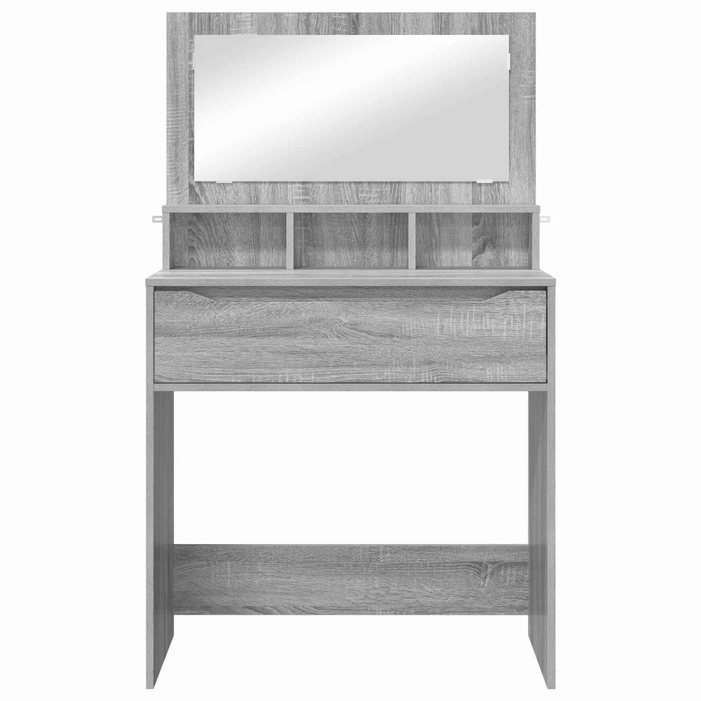 Miegamojo persirengimo stalai Pilkas Sonoma 80 x 39,6 x 135 cm