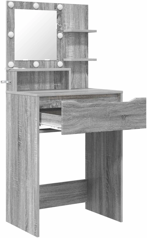 Miegamojo persirengimo stalai Pilkas Sonoma 80 x 39,6 x 135 cm