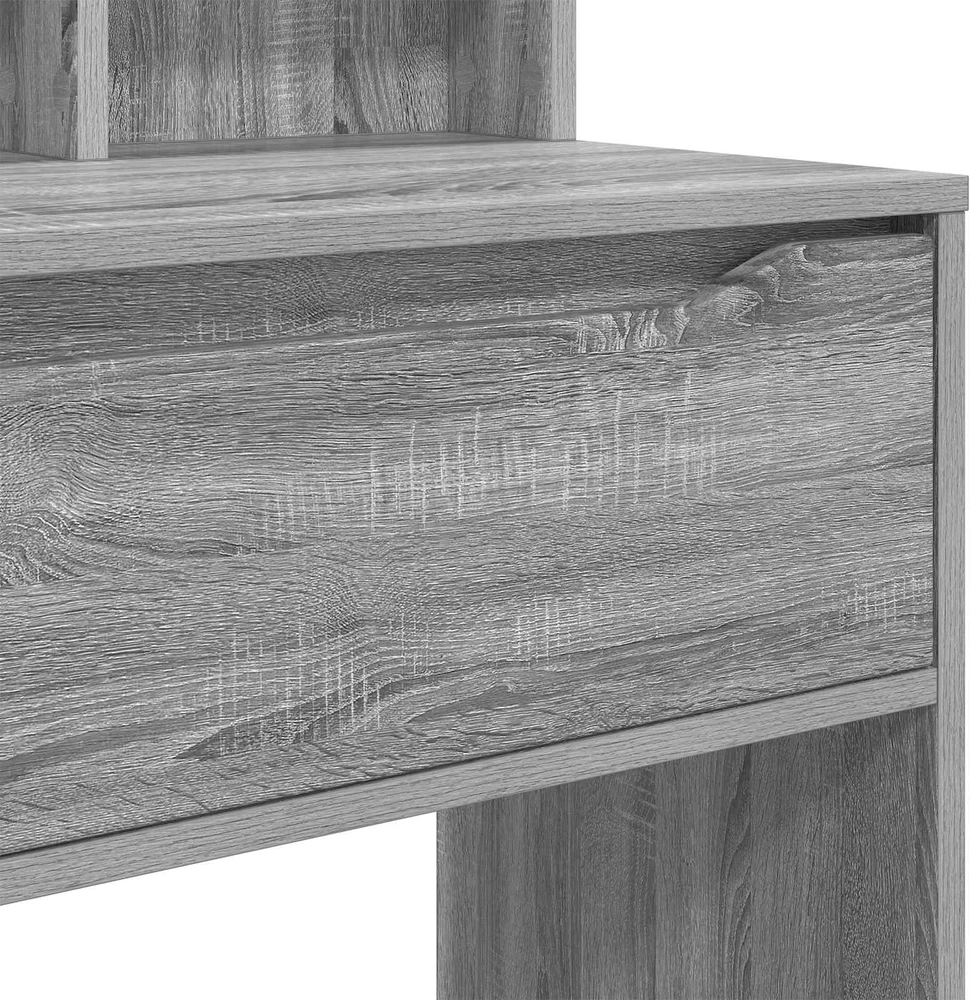 Miegamojo persirengimo stalai Pilkas Sonoma 80 x 39,6 x 135 cm
