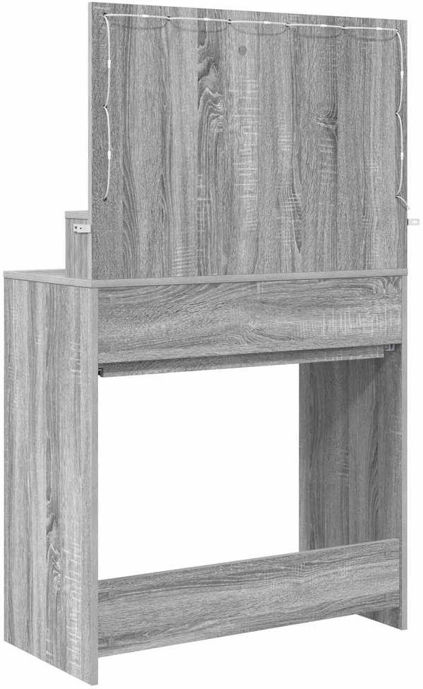 Miegamojo persirengimo stalai Pilkas Sonoma 80 x 39,6 x 135 cm
