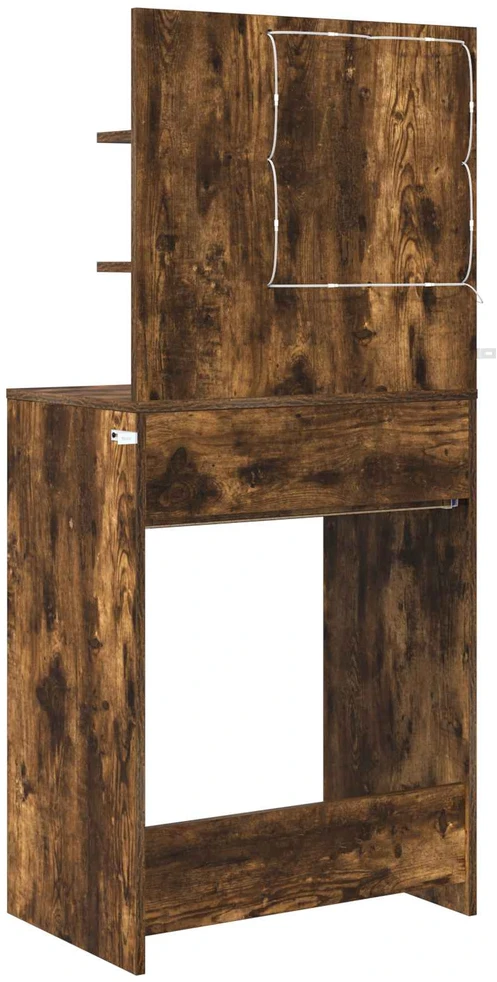 Miegamojo persirengimo stalai Rūkyta ąžuolas 80 x 39,6 x 135 cm