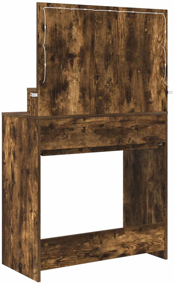 Miegamojo persirengimo stalai Rūkyta ąžuolas 80 x 39,6 x 135 cm