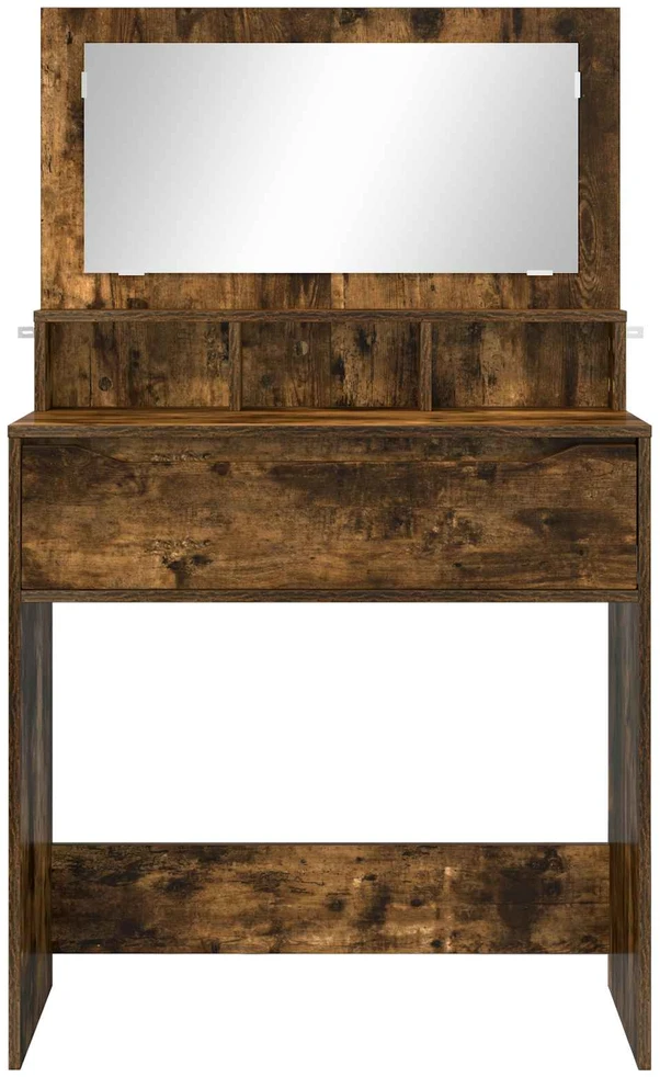 Miegamojo persirengimo stalai Rūkyta ąžuolas 80 x 39,6 x 135 cm
