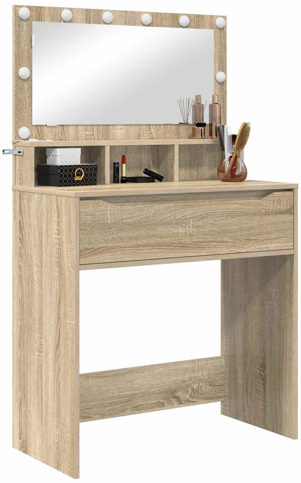 Miegamojo persirengimo stalai Sonoma ąžuolas 80 x 39,6 x 135 cm
